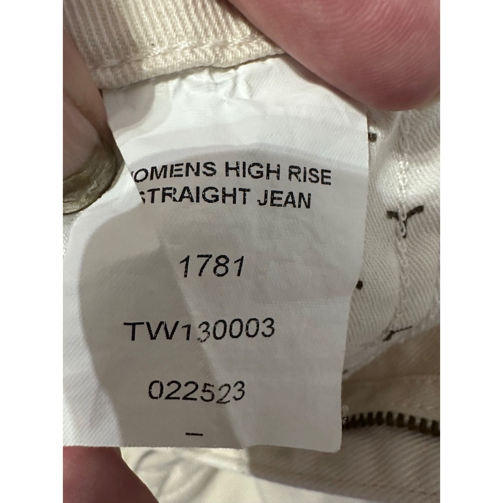 Tecovas White High-Rise Women’s Jeans - Picture 5 of 6